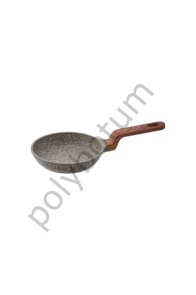 Dark Silver Mini Tava 14 Cm  Tek Ebat 14 cm