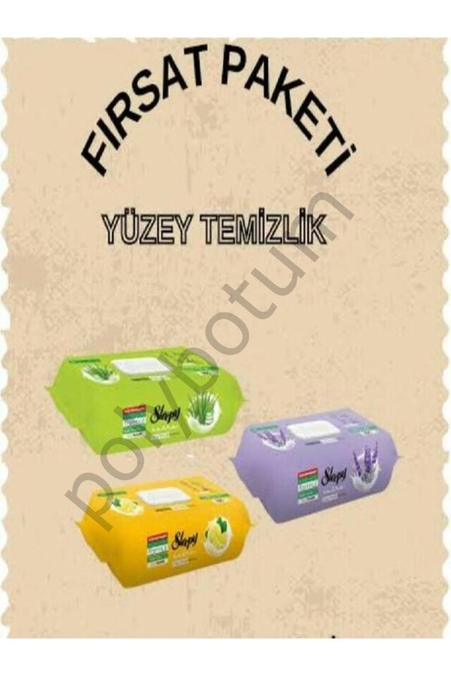 EXTRA YÜZEY TEMİZLİK HAVLUSU 3 X 100 (300 YAPRAK)  Tek Ebat
