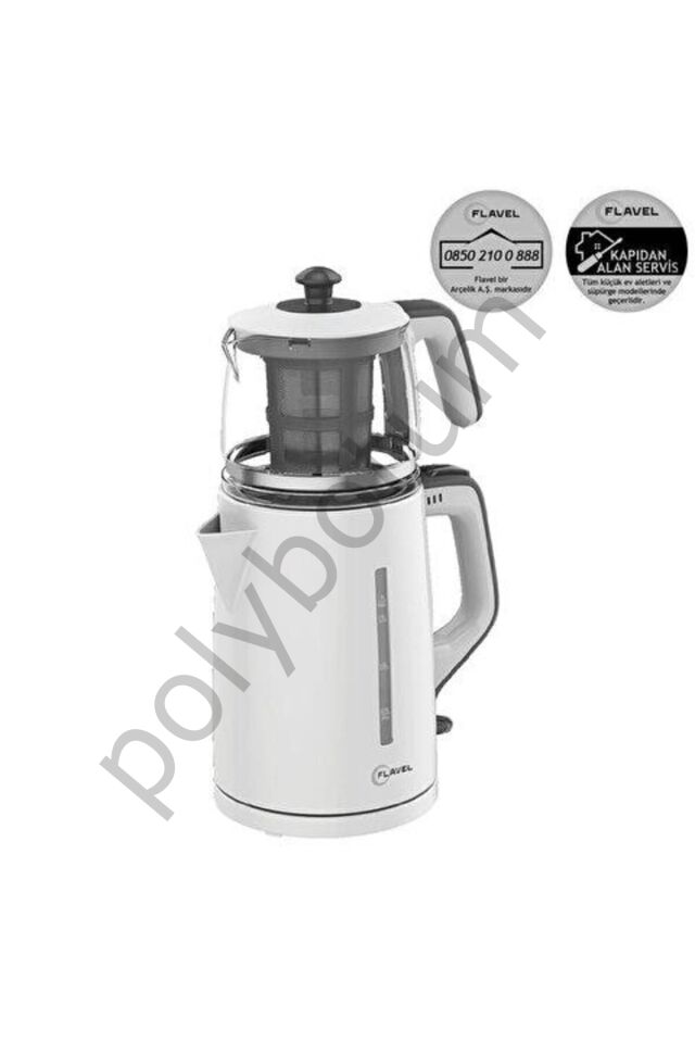 Flv 140 1.7 L Çay Makinesi Beyaz beyaz Tek Ebat