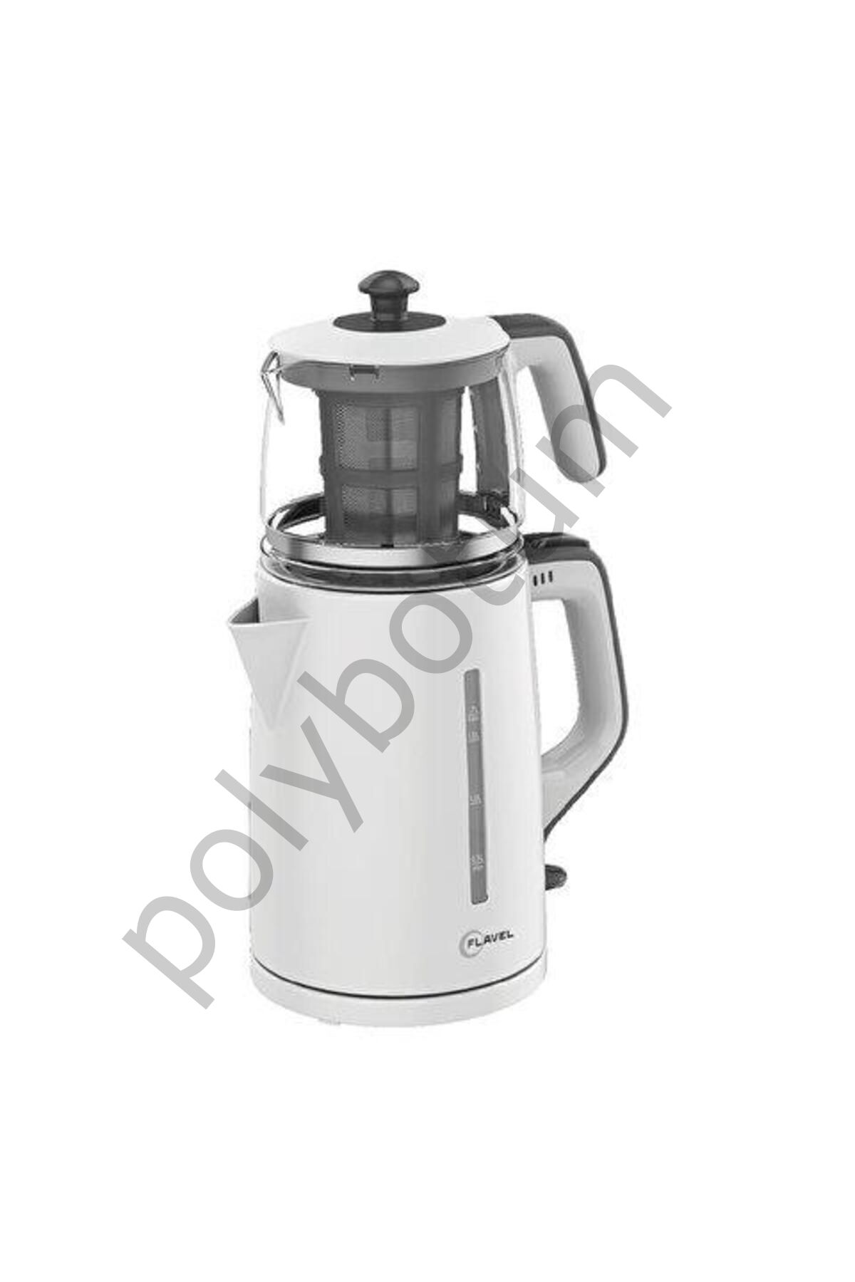 Flv 140 1.7 L Çay Makinesi Beyaz beyaz Tek Ebat