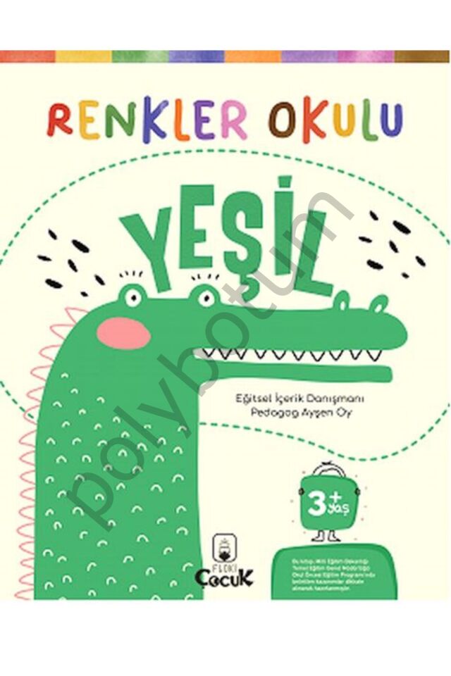 CLZ404 Renkler Okulu Yeşil  Tek Ebat