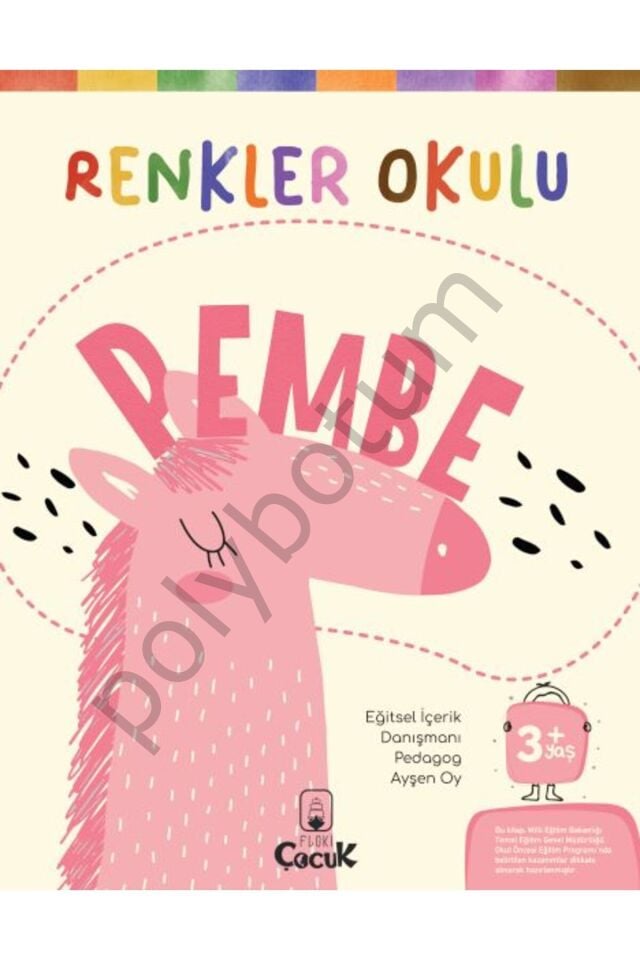 CLZ404 Renkler Okulu Pembe  Tek Ebat