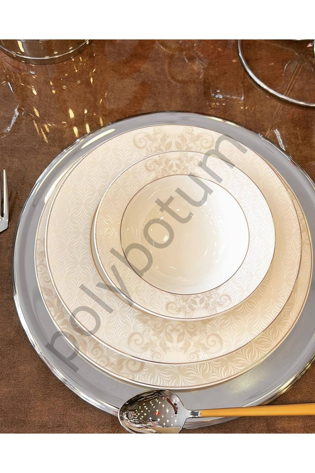 Porselen 1  adet pasta tabağı pasta Tek Ebat