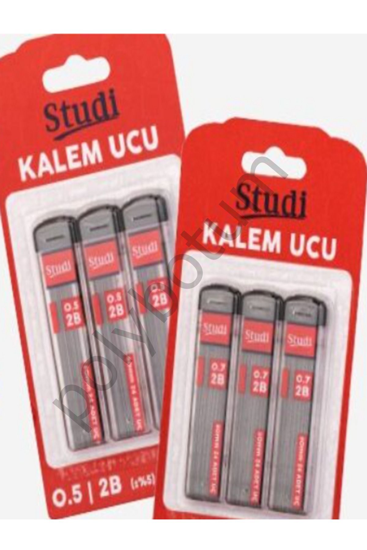 0.5 Kalem Ucu 2 ADET 3LÜ PAKET  Tek Ebat