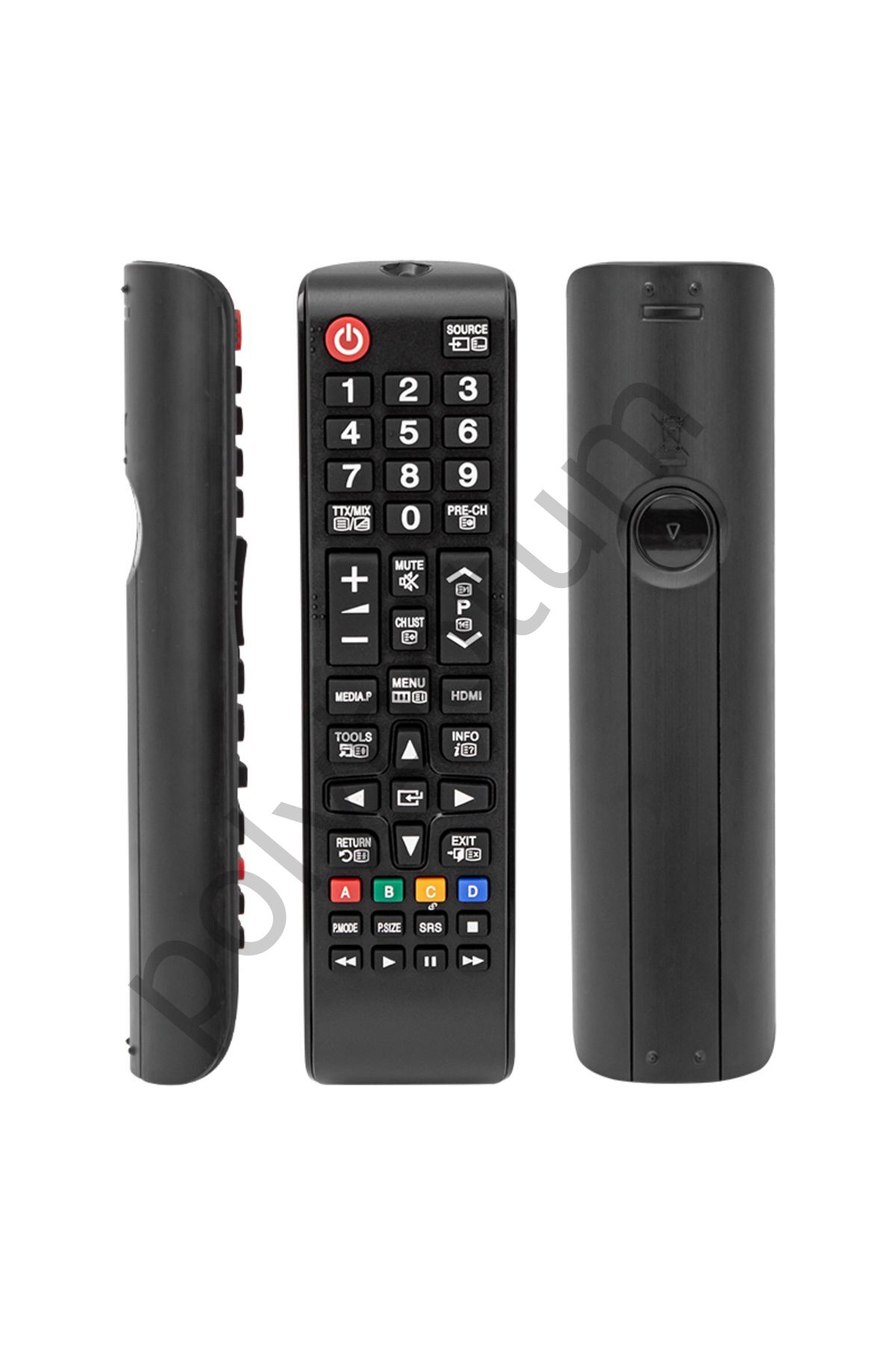 LCD LED TV Kumanda PK-7034 siyah Tek Ebat