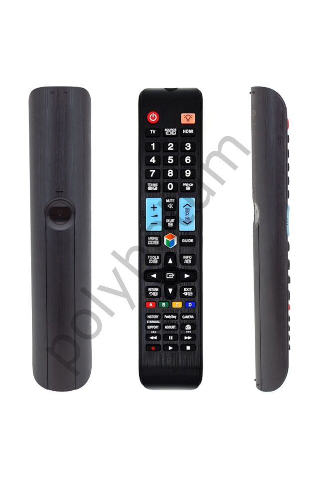 LCD LED TV Kumanda PK-7019 SİYAH Tek Ebat