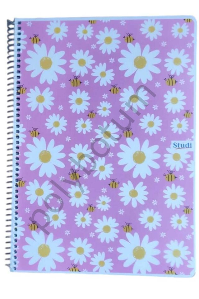 96 Yaprak A4  Kareli Defter 2 Adet renkli 1 Tek Ebat
