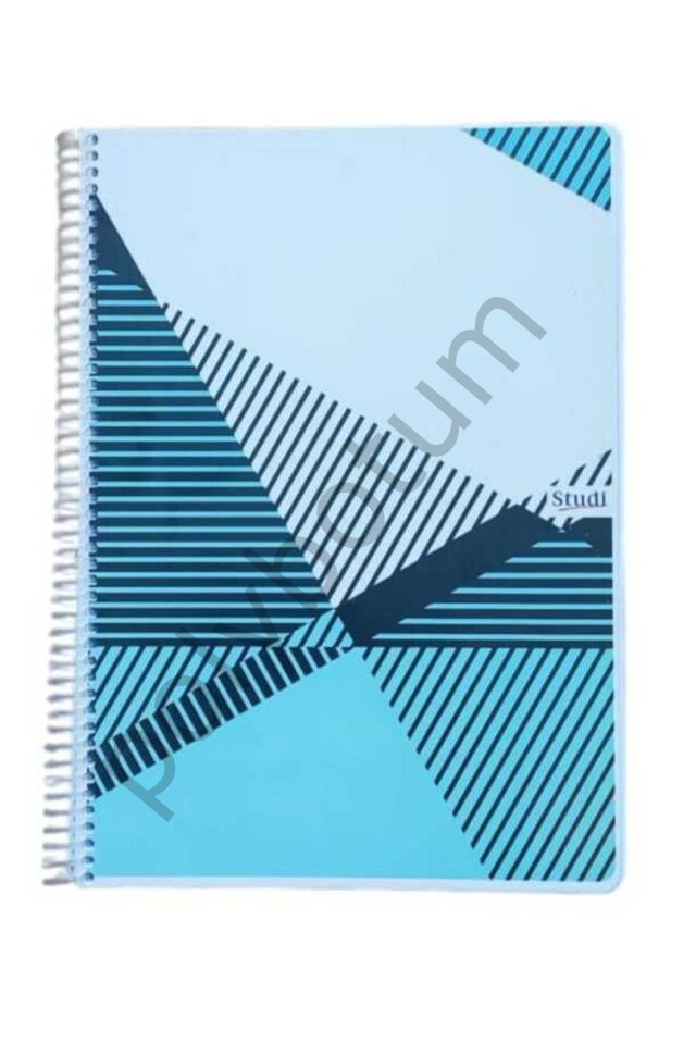 160 Yaprak A4  Kareli Defter 2 Adet renkli Tek Ebat