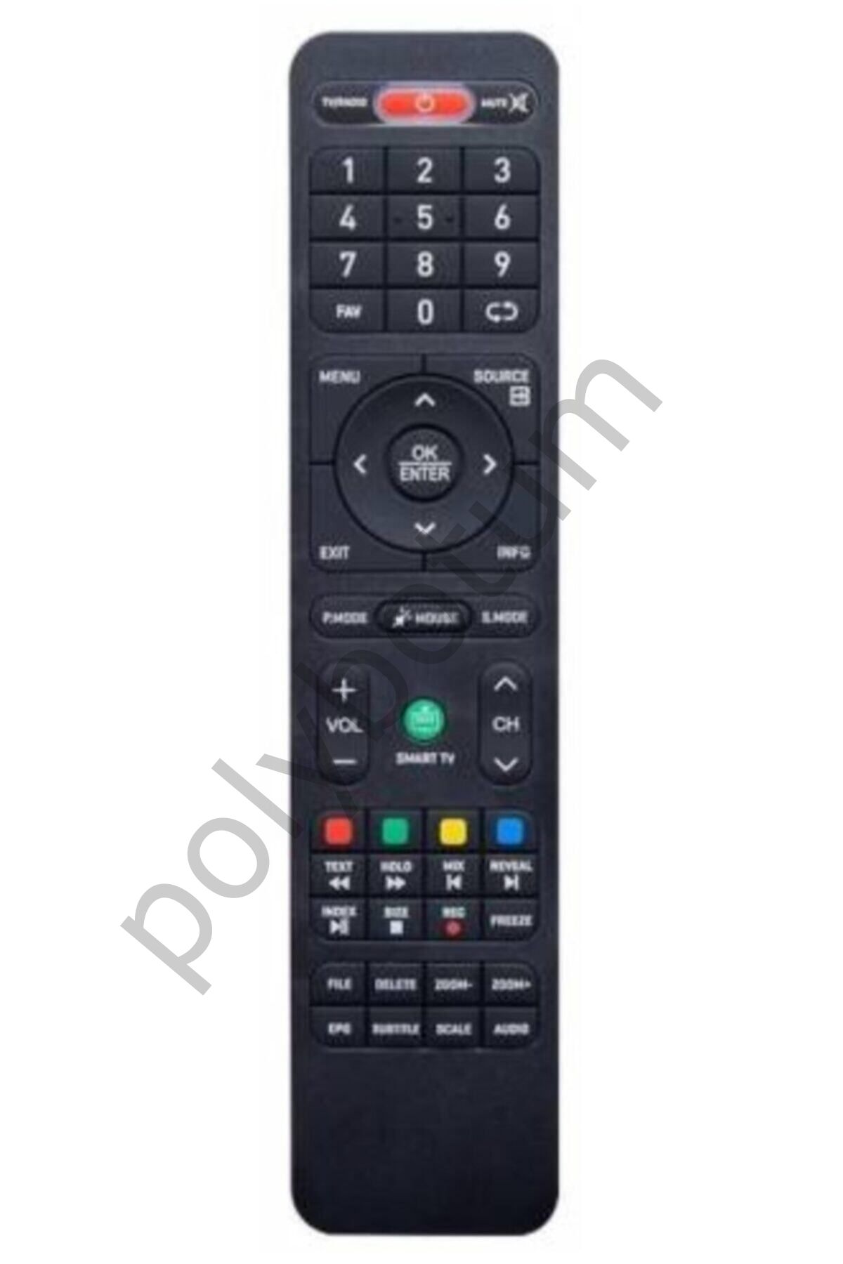 T1320-ov50f353 Android Smart Lcd Led Kumandası gri Tek Ebat