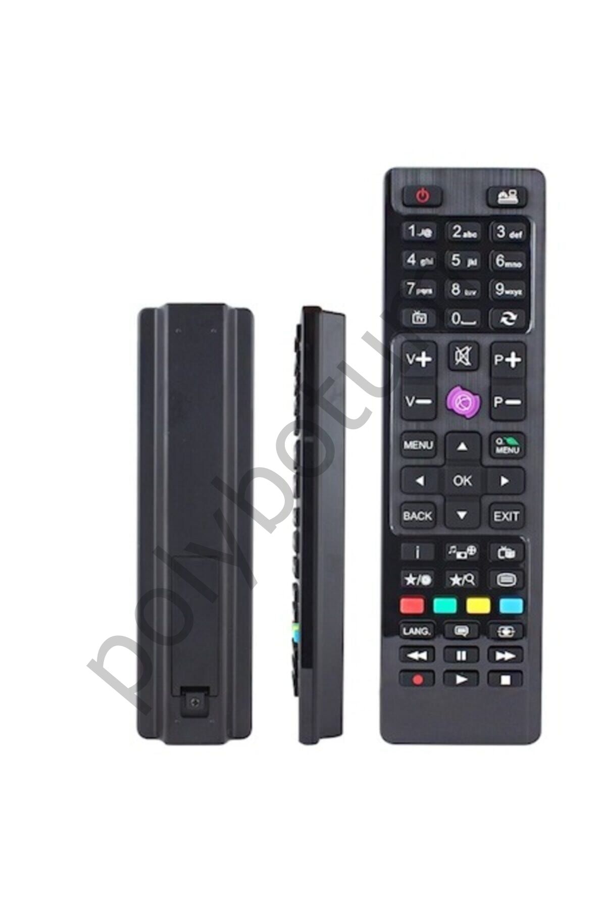 Siyah Seg - Regal Lcd Led Tv Kumanda gri Tek Ebat