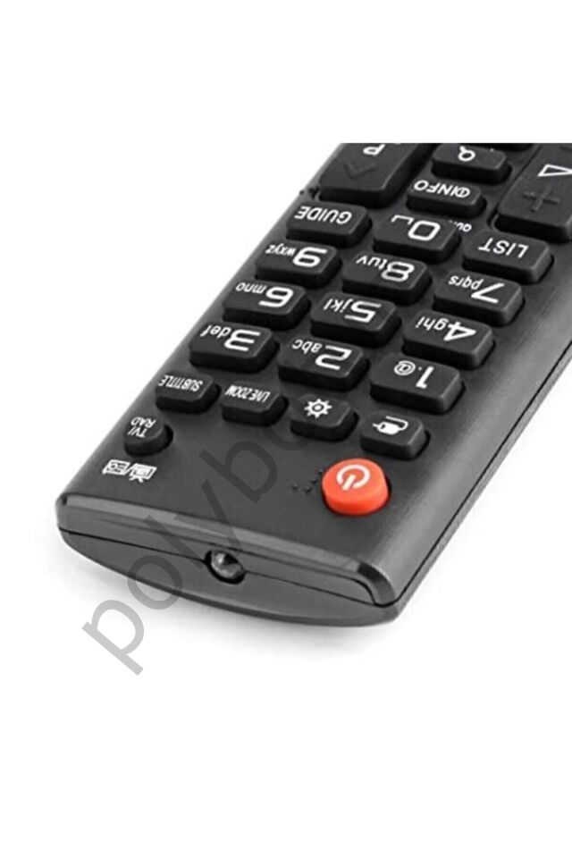 Smart Tv Netflix Tuşlu Led Televizyon Kumandası beyaz Tek Ebat