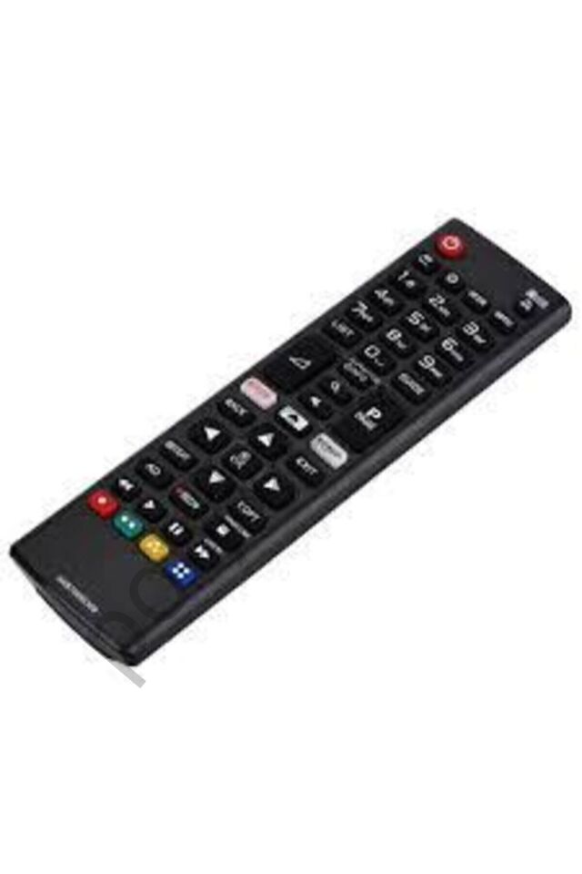 Smart Tv Netflix Tuşlu Led Televizyon Kumandası beyaz Tek Ebat