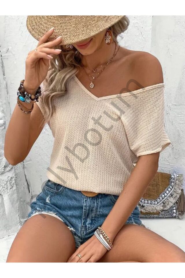 Tüy Baskılı Crew Neck Tank Top, Yaz Için Rahat Kolsuz Tank Top, Kadın Giyim KREM M