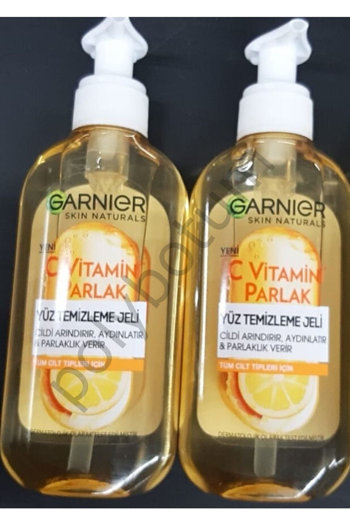 C Vitaminli Parlak Yüz Temizleme Jeli 200 Ml*2 Adet  Tek Ebat