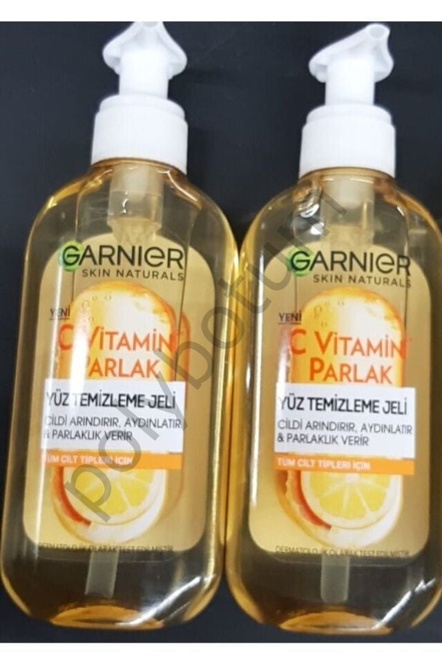 C Vitaminli Parlak Yüz Temizleme Jeli 200 Ml*2 Adet  Tek Ebat