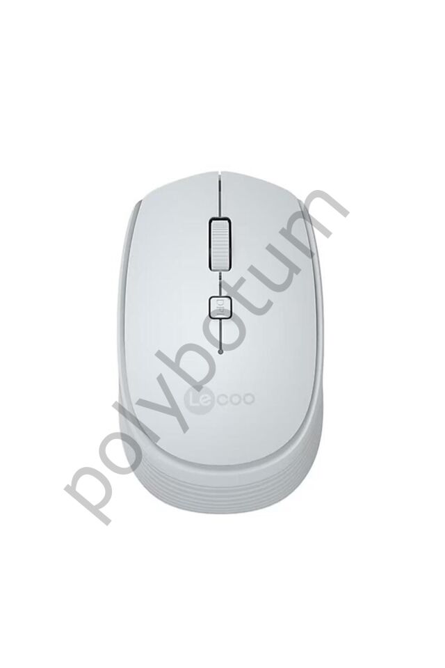 LECOO USB OPTİK KABLOSUZ MOUSE BEYAZ WS202-B Beyaz Tek Ebat