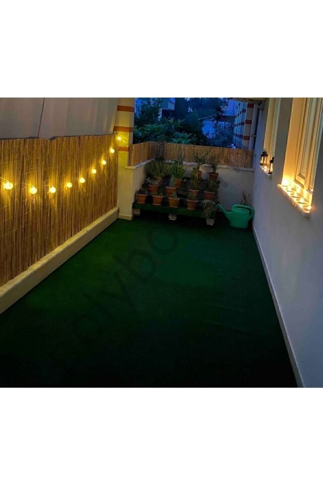 Kamış Hasır Çit Bambu Doğal 1m X 5m Dekoratif Ürün  Tek Ebat