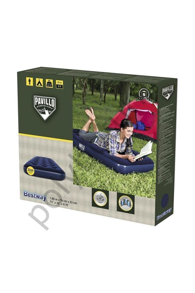 Pavillo 185cmx76cmx22cm Şişme Yatak Diğer Tek Ebat