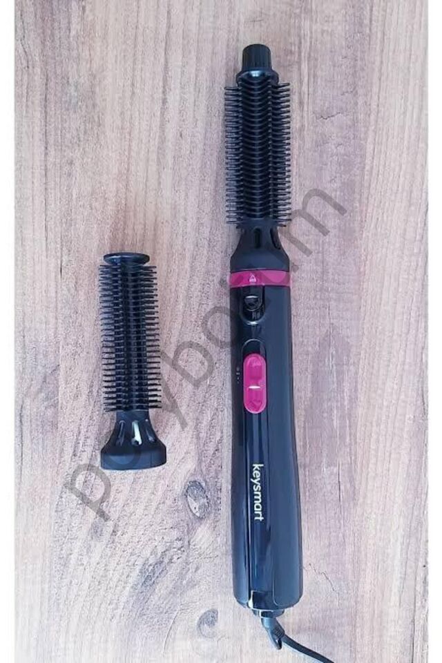 Key 790 S Saç Şekillendirici Fırça Siyah Tek Ebat