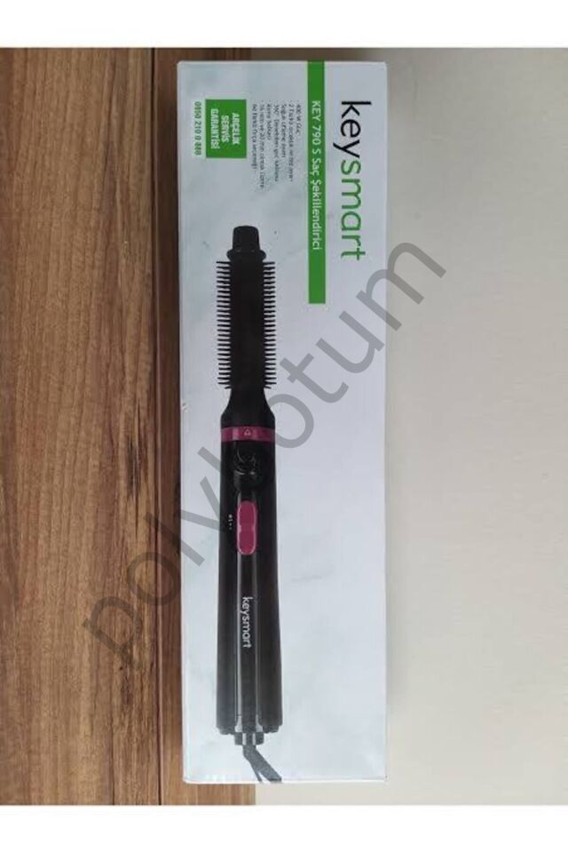 Key 790 S Saç Şekillendirici Fırça Siyah Tek Ebat