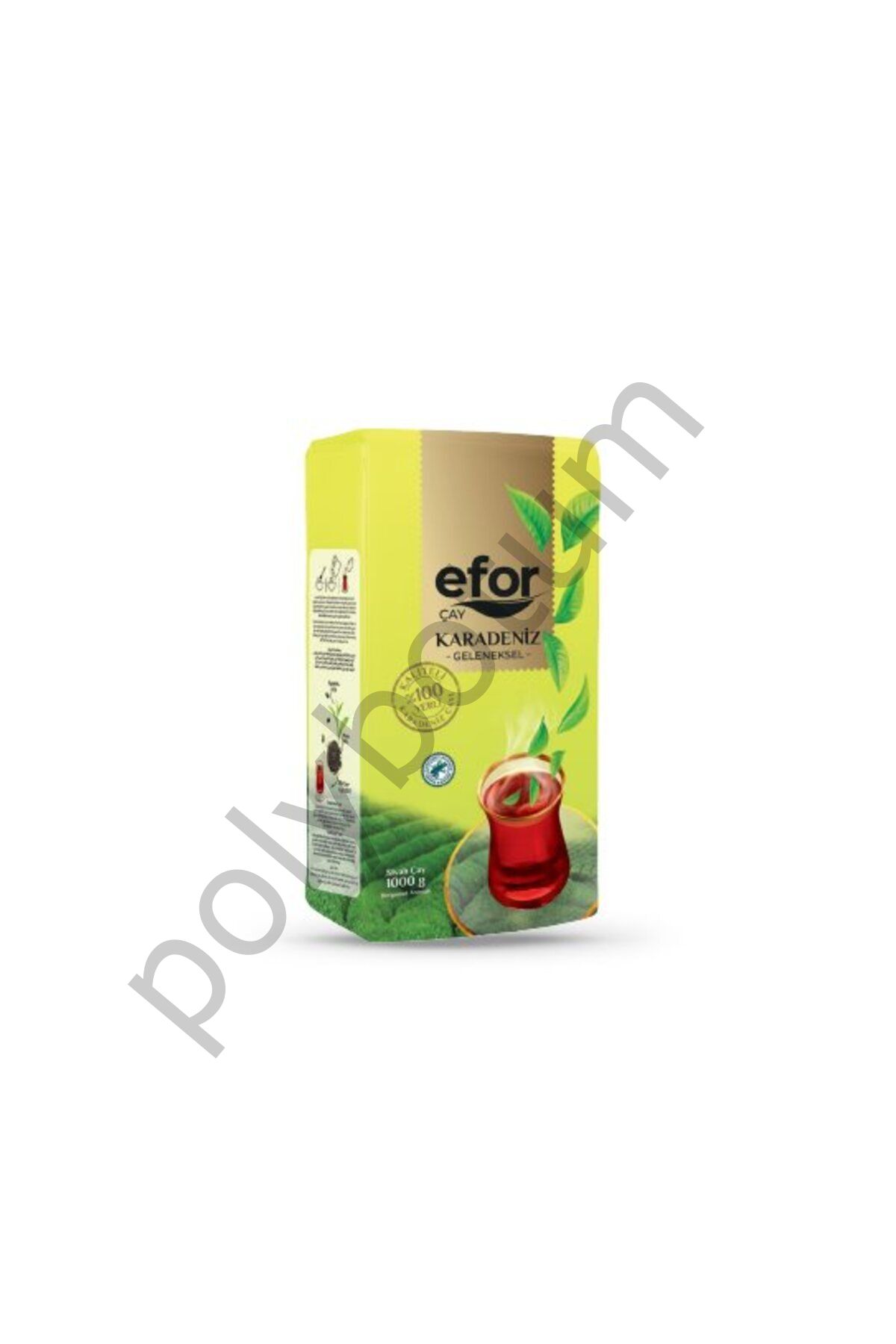 Efor Siyah Çay Karadeniz Bergamot Aromalı 1 KG  Tek Ebat