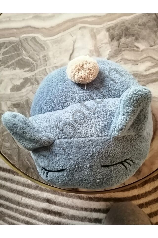 Peluş Ayak Isıtıcı Mavi 42