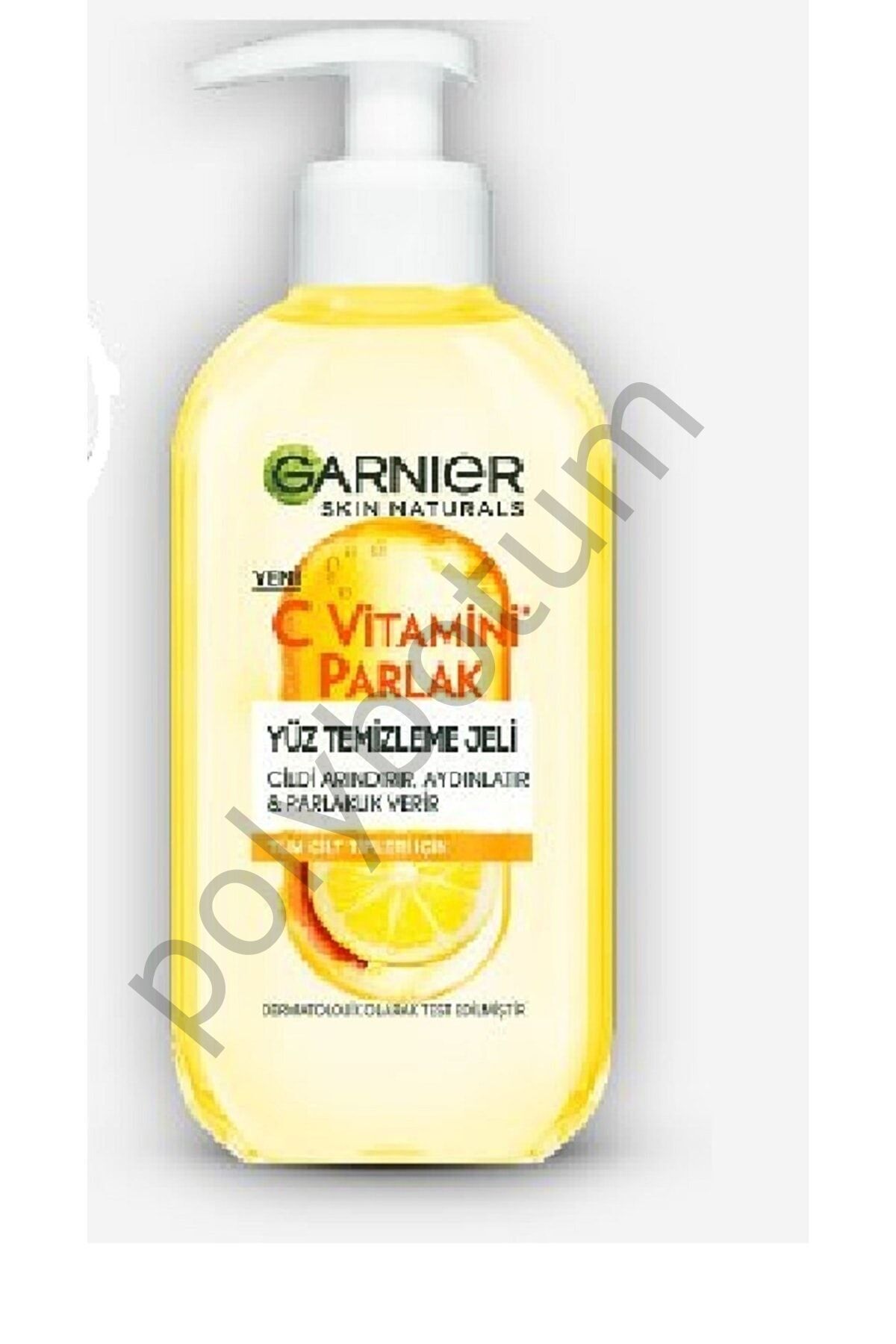C Vitamini Parlak Yüz Temizleme Jeli 200 ml C Vitamini Maskesi  Tek Ebat