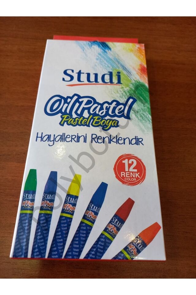 12'li Pastel Boya karışık Tek Ebat