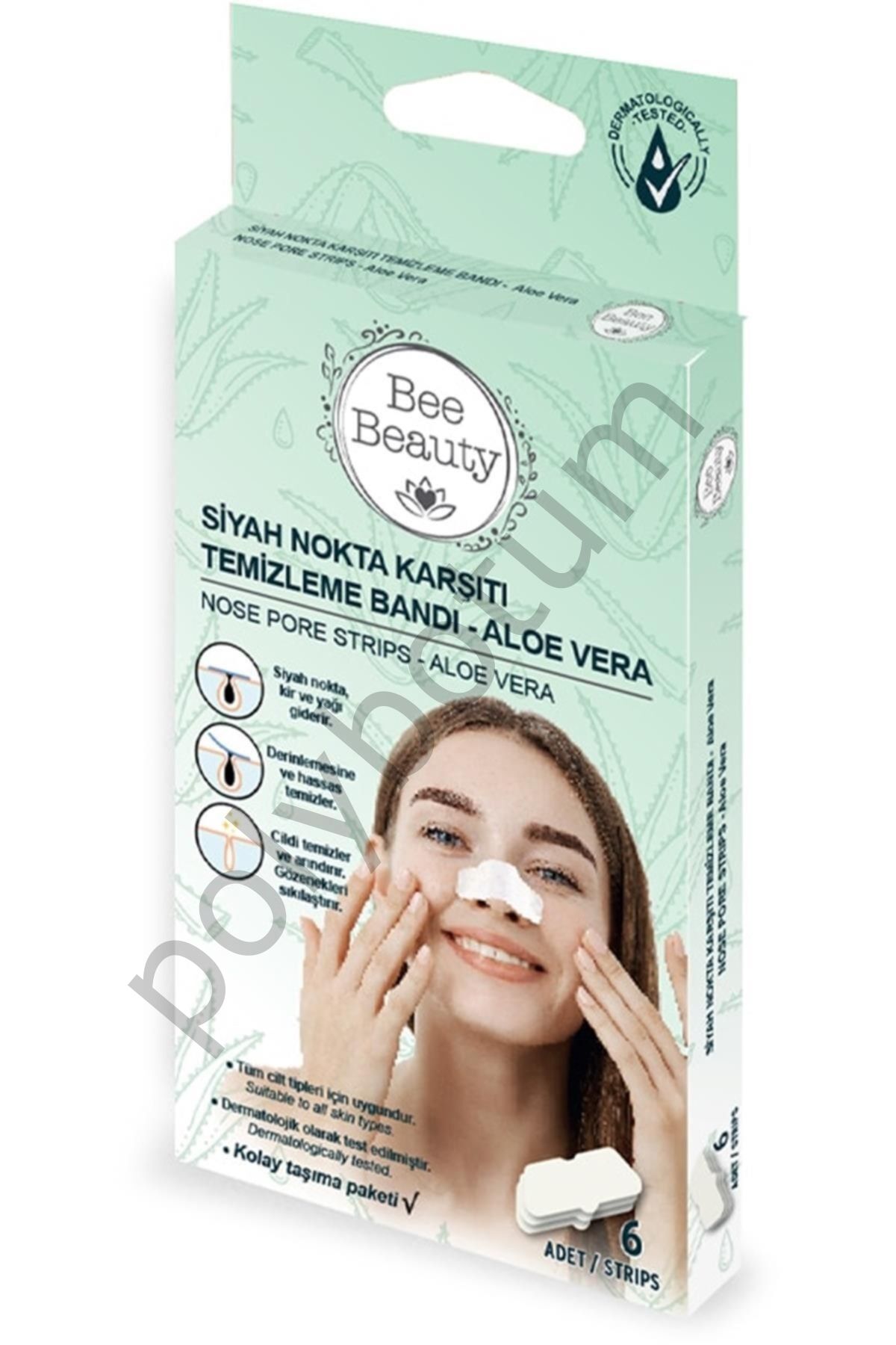 Marka: Aloe Vera Siyah Nokta Bandı 6'lı Kategori: Makyaj Organizeri  Tek Ebat