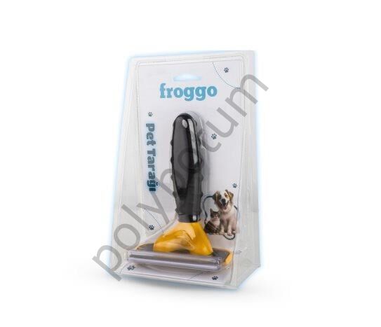 Froggo Furminatör Pet Tarağı | Tüy Dökülmesini Azaltan Profesyonel Tarak – Kedi ve Köpekler İçin