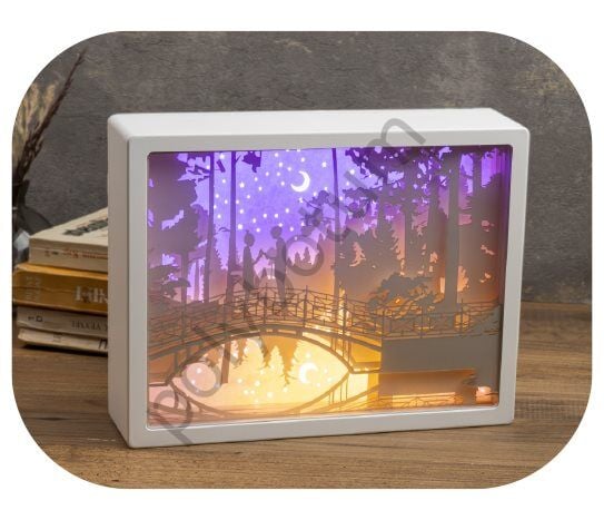 LED Işıklı Dekoratif Çerçeve – Fotoğraflı Gece Lambası & Hediye Seçeneği